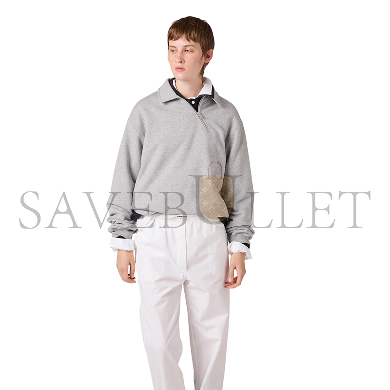 M1v M1v zippered cotton fleece jacket mjla04